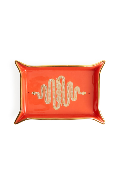 Jonathan Adler Snake-motif Serving Tray In Multi