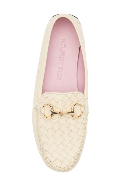 Robert Zur Perlata Loafer In Bone