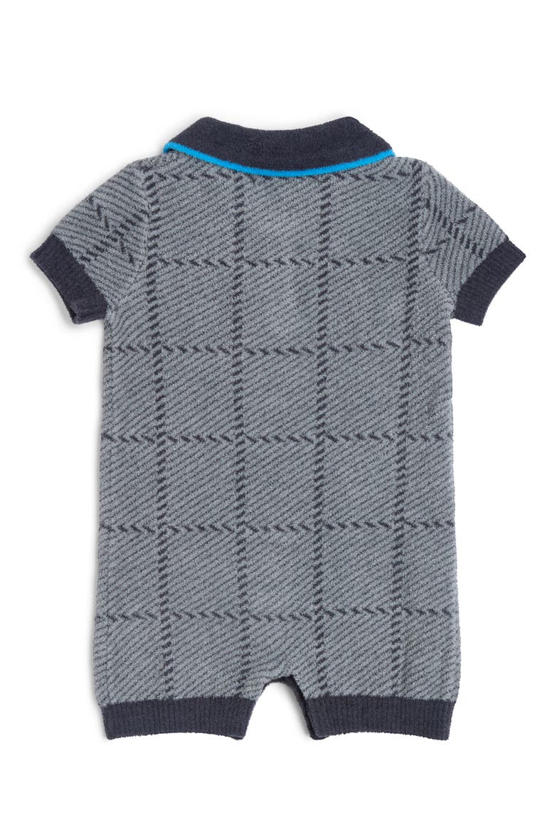 Kids' CozyChic®Ultra Lite® Plaid Romper, Alternate, color, INDIGO MULTI