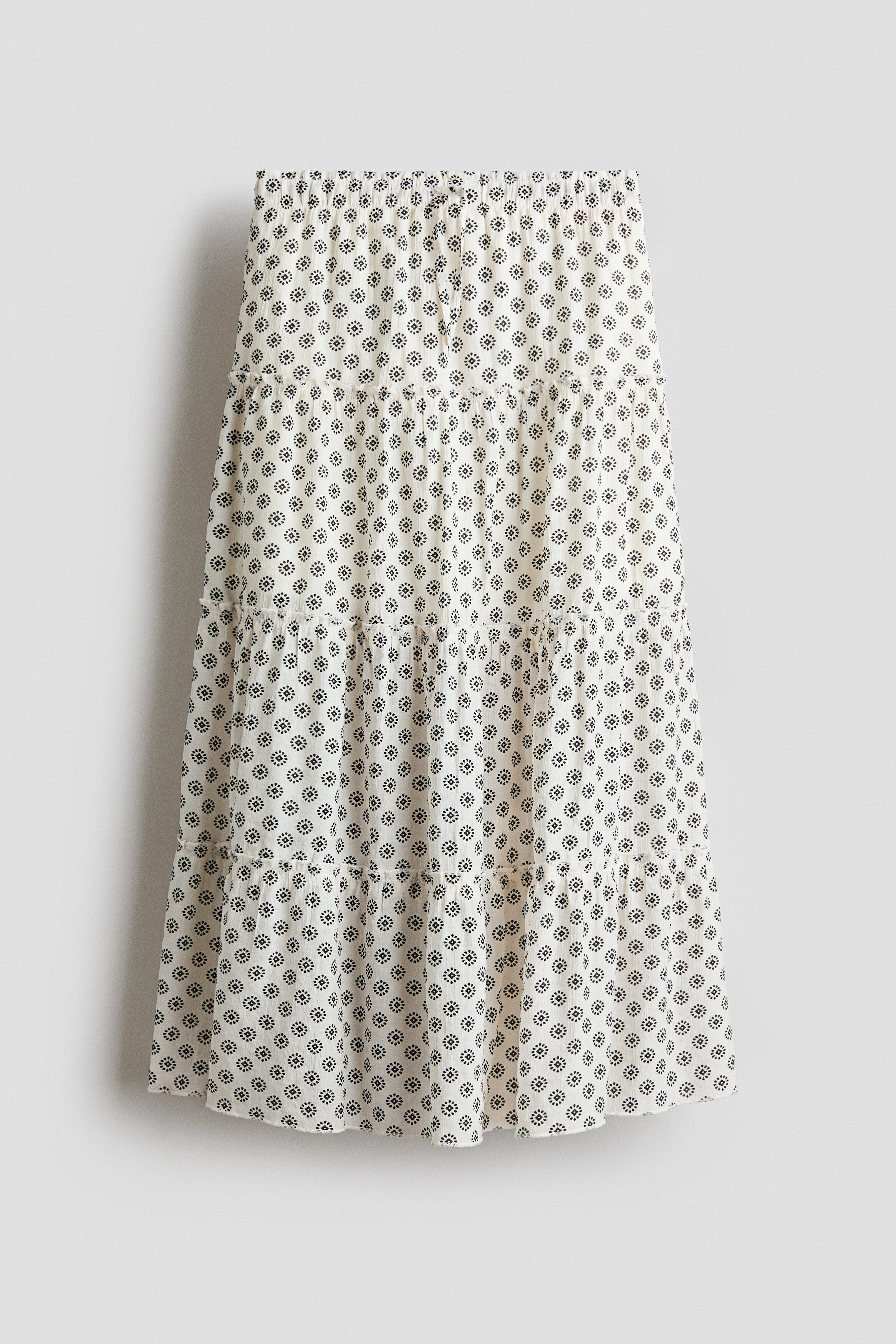 selected Cream/patterned