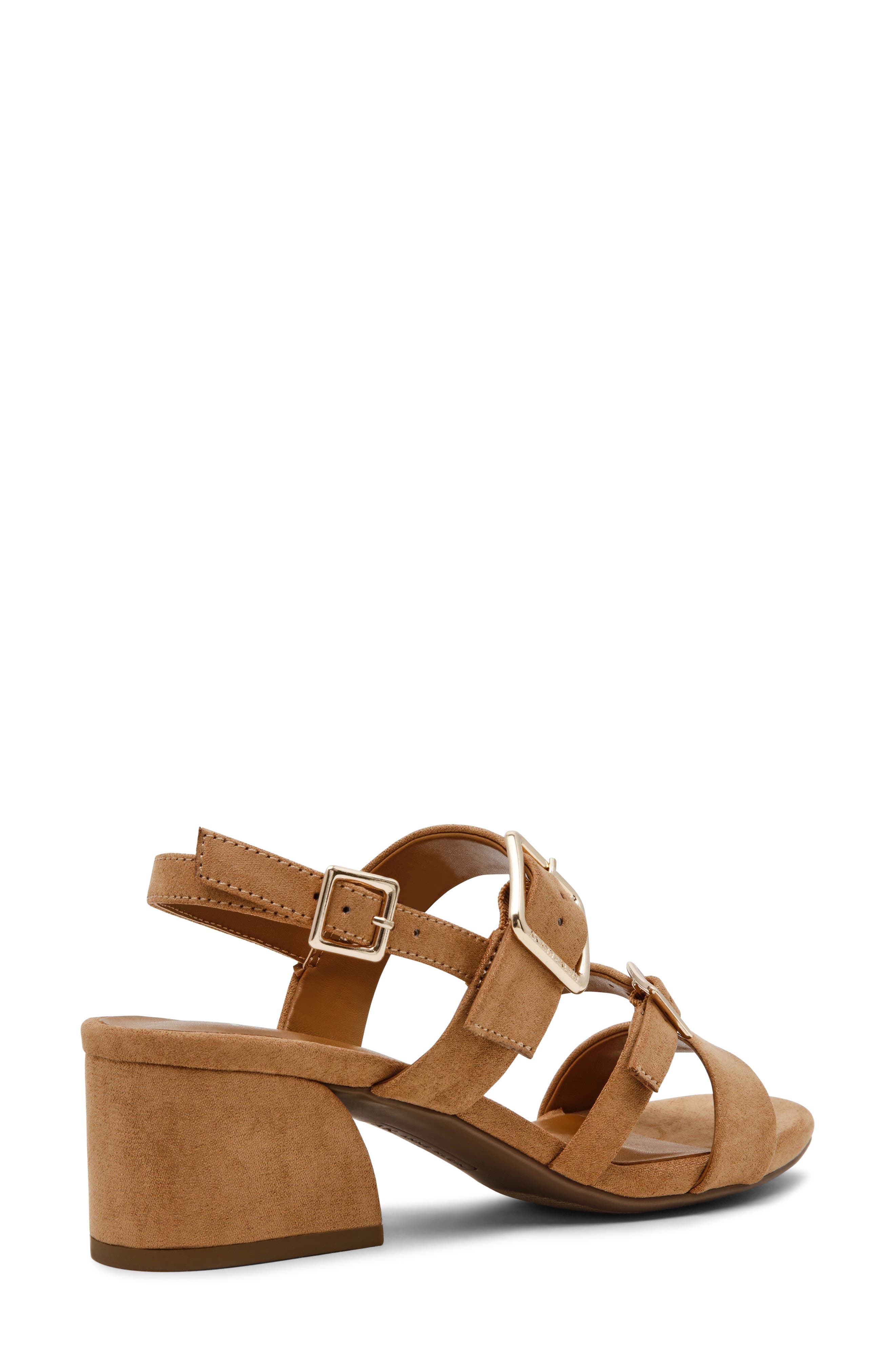 Monira Sandal, Alternate, color, SAND MICROSUEDE