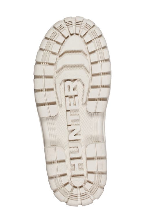 Hunter Skylar Waterproof Boot In White