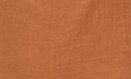 L*space Lspace Jaida Open Back Cotton Cover-up Jumpsuit In Brown