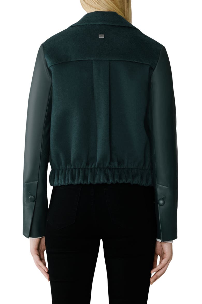 Alesse Single Breasted Wool Blend Jacket, Alternate, color, MIDNIGHT FOREST