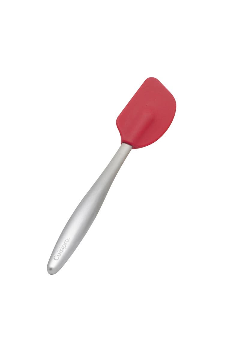 8-Inch Silicone Piccolo Spatula, Alternate, color, Red
