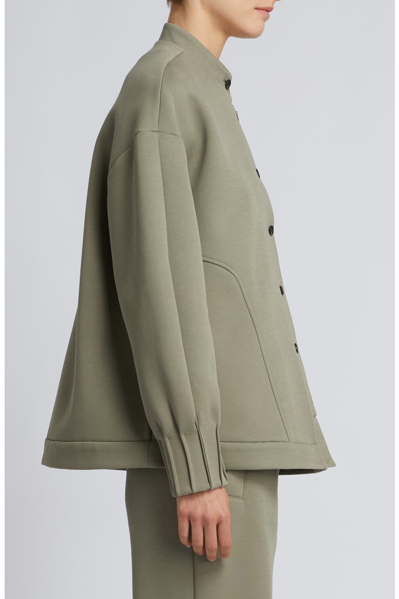 Aceto Cotton Blend Jacket, Alternate, color, HORN GREY GREEN