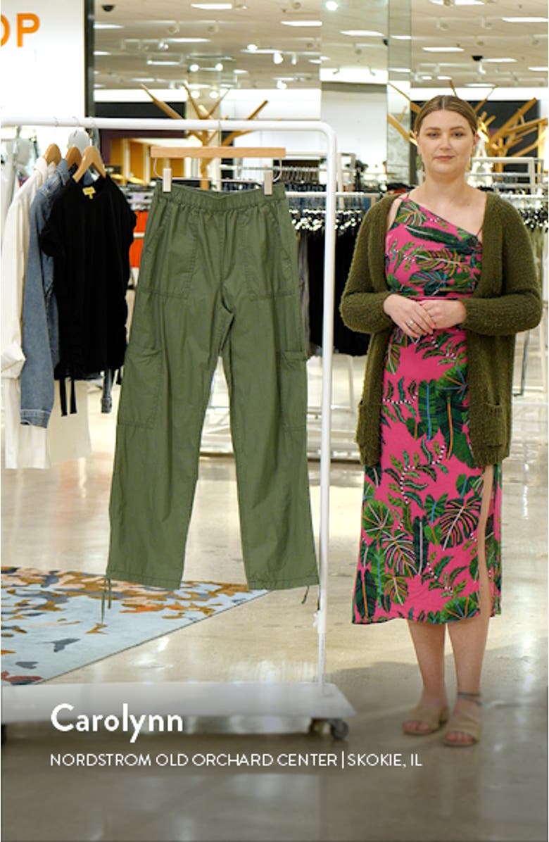 Pull-On Cotton Cargo Trousers, sales video thumbnail