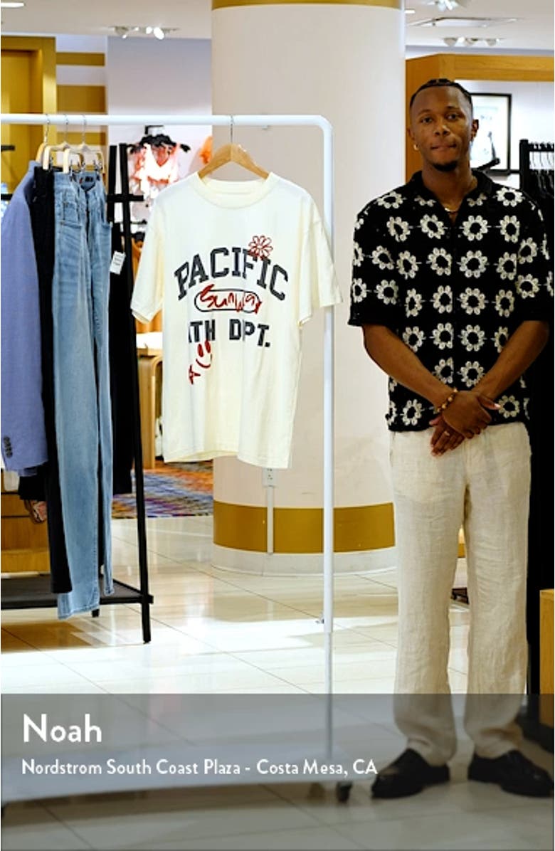 Athletic Department Cotton Graphic T-Shirt, sales video thumbnail