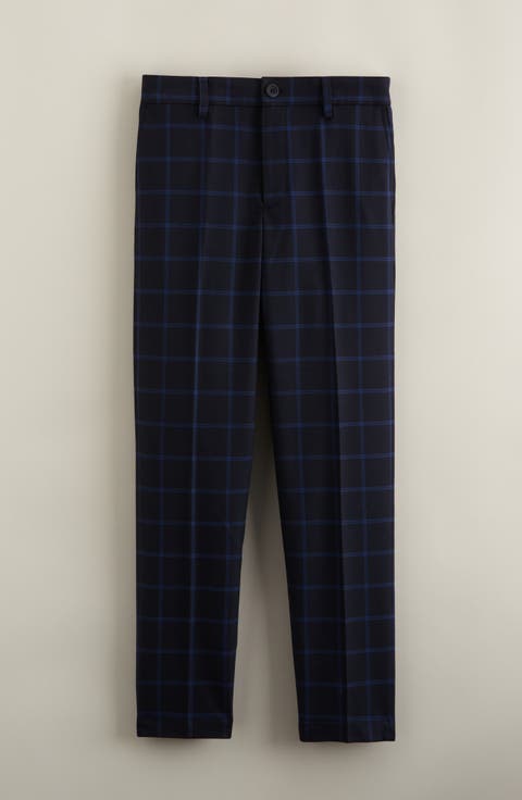 Kids' Flat Front Stretch Dress Pants (Big Kid)