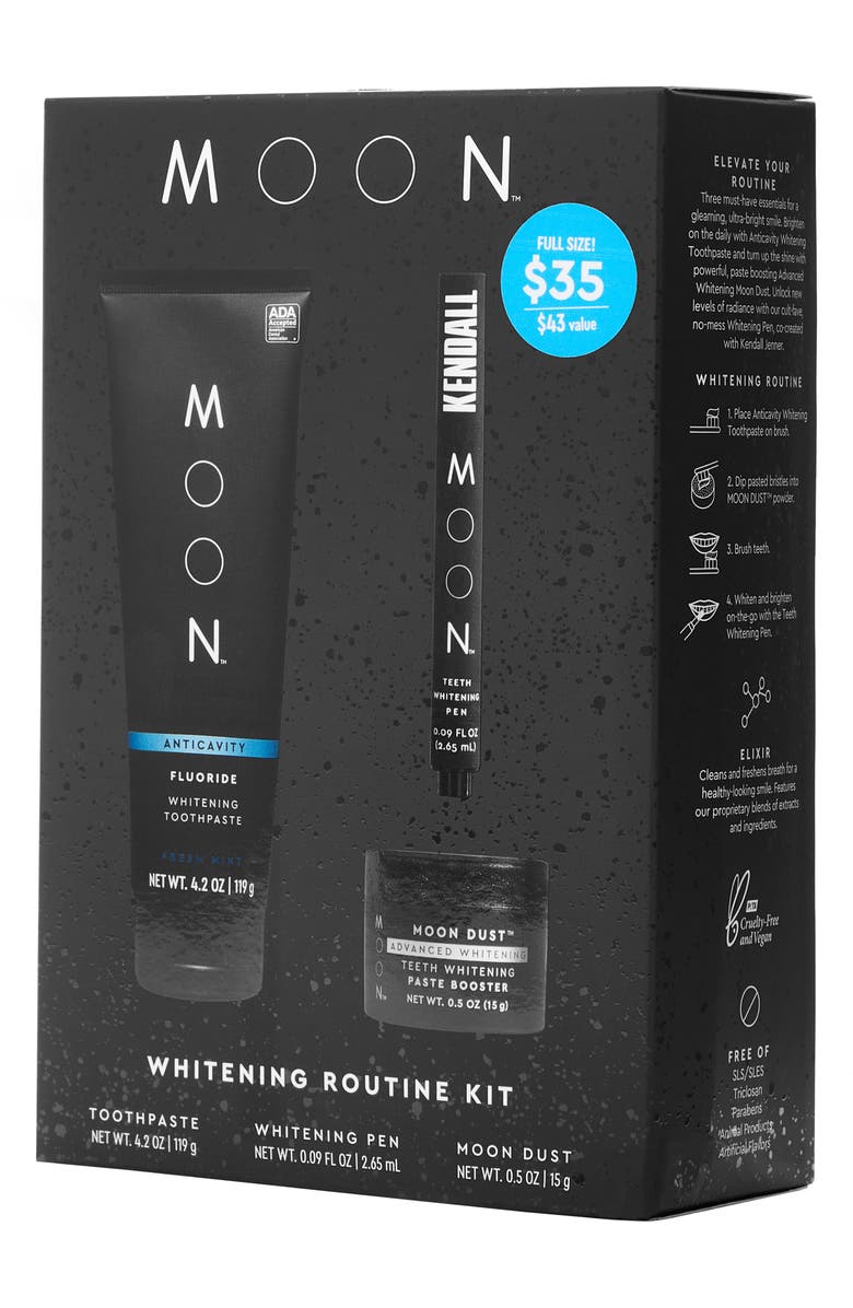 MOON Teeth Whitening Routine Kit, Alternate, color,