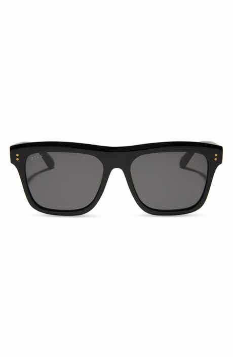 DIFF Sammy 54mm Polarized Square Sunglasses
