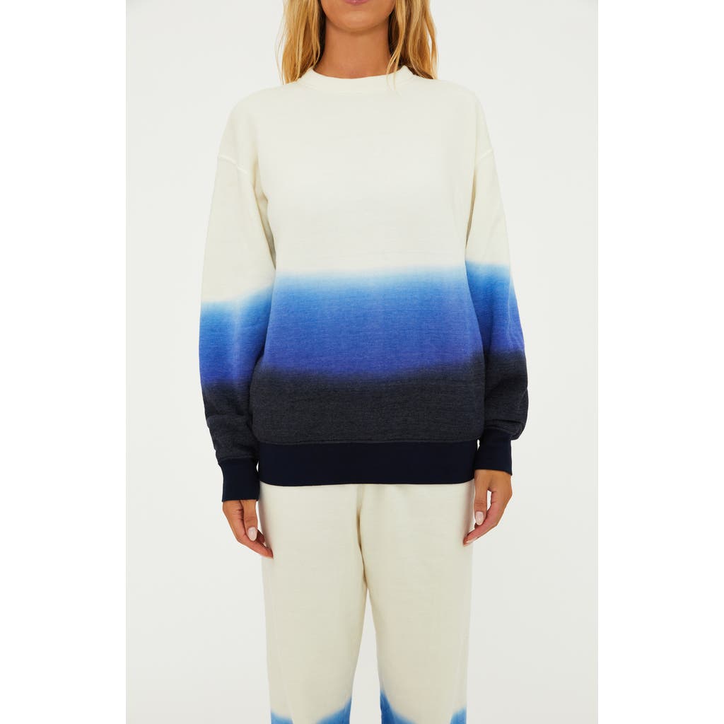 Beach Riot Kenzlie Sweatshirt In Navy