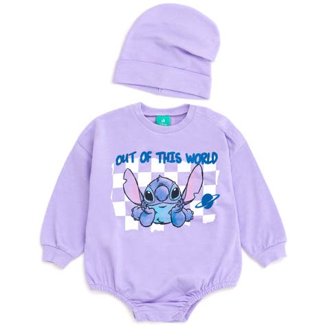 Lilo & Stitch 2-Piece Bodysuit and Hat Set