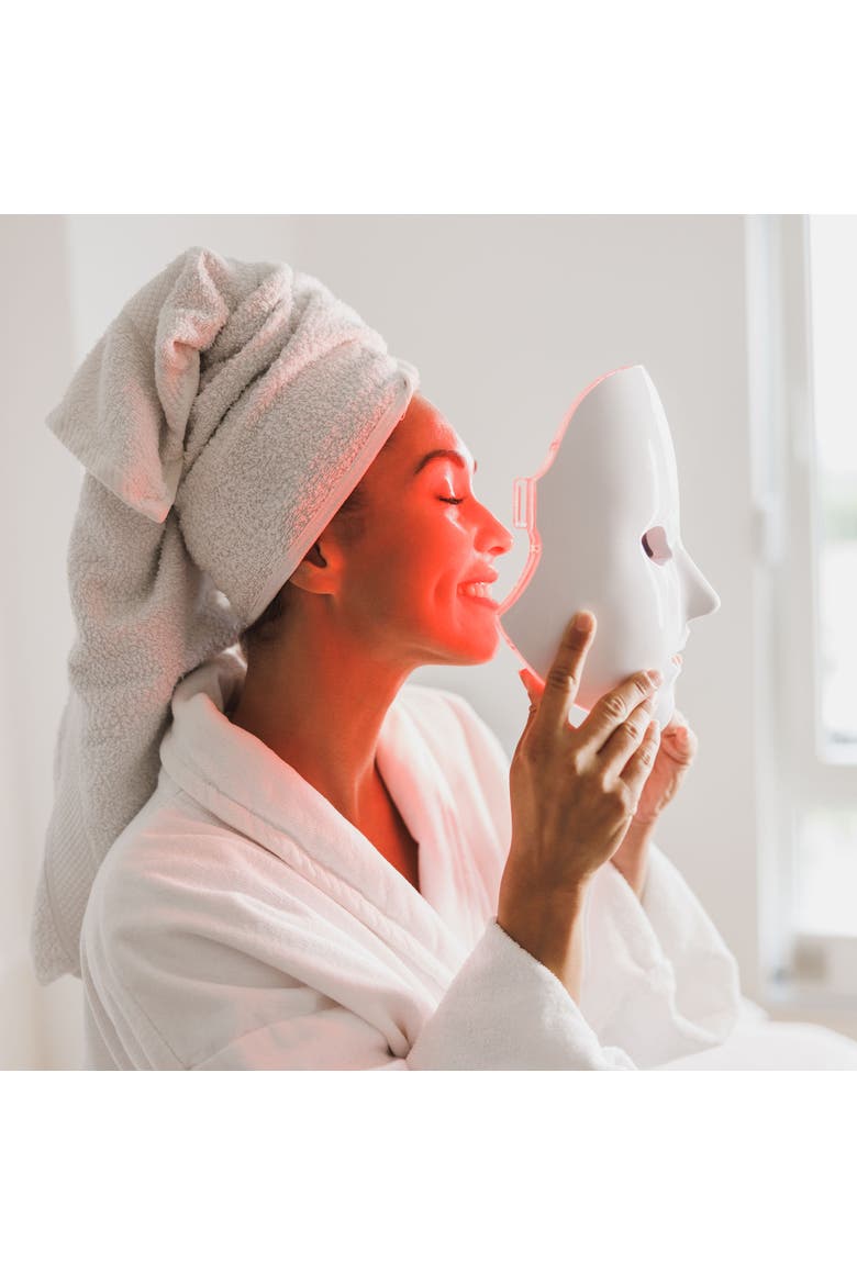 His & Hers Professional Glow at Home 7-in-1 LED Light Therapy Face Mask, Alternate, color, Multicolor