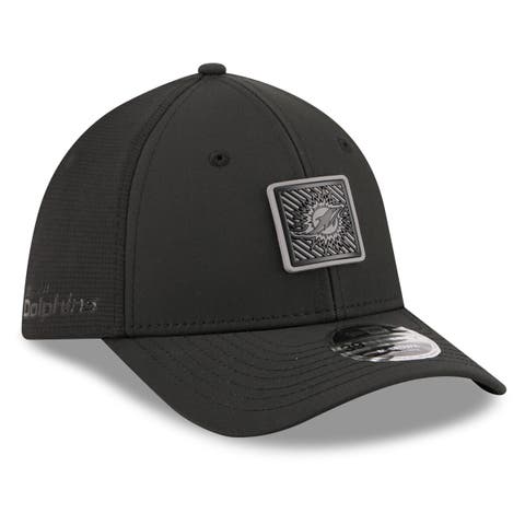Men's New Era  Black Miami Dolphins 2026 NFL Training Camp 39THIRTY Flex Hat