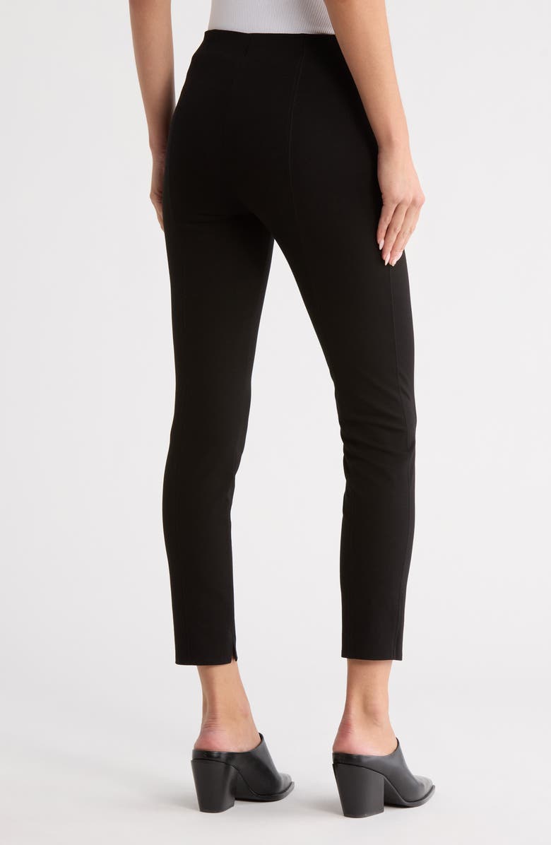 Theory Sabali Slim Leggings, Alternate, color, Black