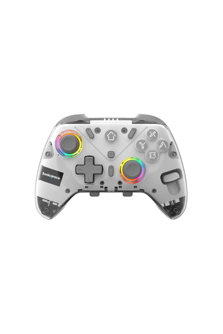 Wireless Gaming Controller, Main, color, White