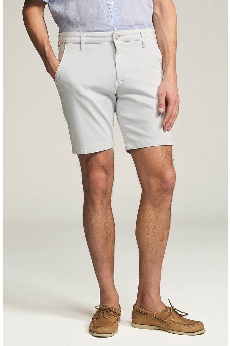 Arizona Slim Fit Stretch Twill Chino Shorts, Main, color, STONE TWILL