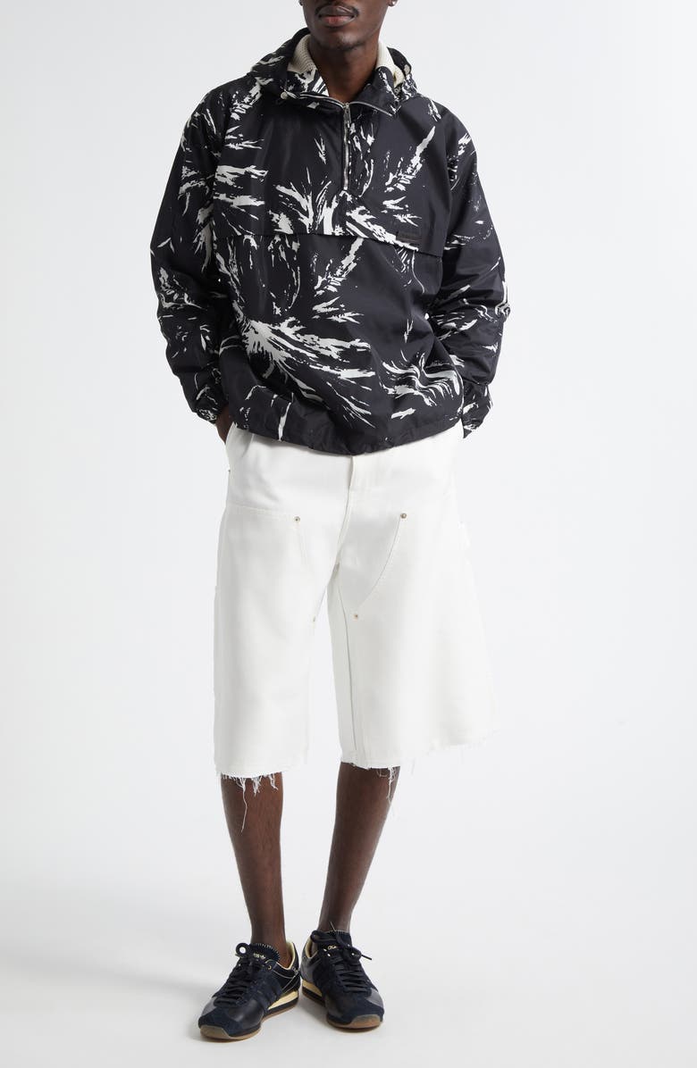 Wales Bonner Althea McNish Bloom Print Anorak, Alternate, color, 