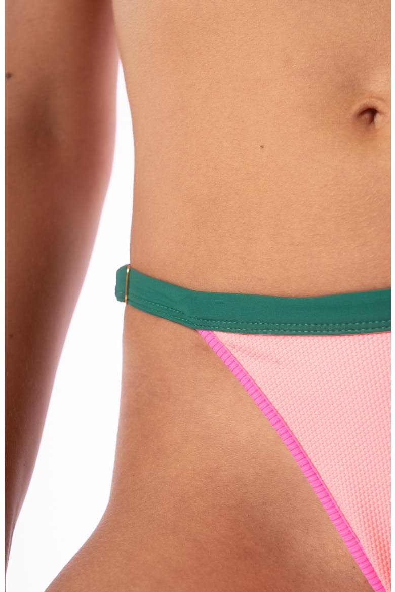 Islandia Reversible Bikini Bottoms, Alternate, color, PINK