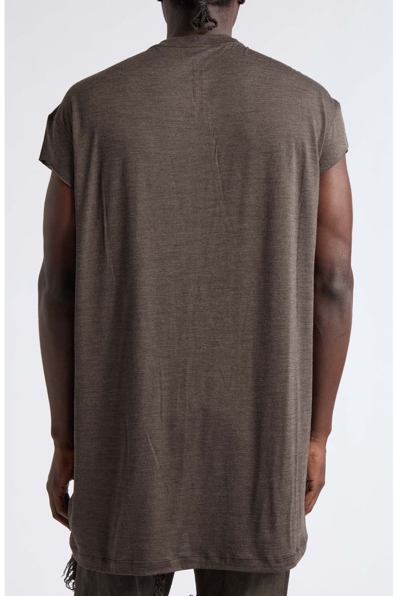 Jumbo Wool & Silk T-Shirt, Alternate, color, DARK DUST