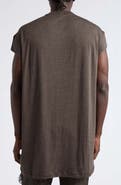 Rick Owens Jumbo Wool & Silk T-Shirt