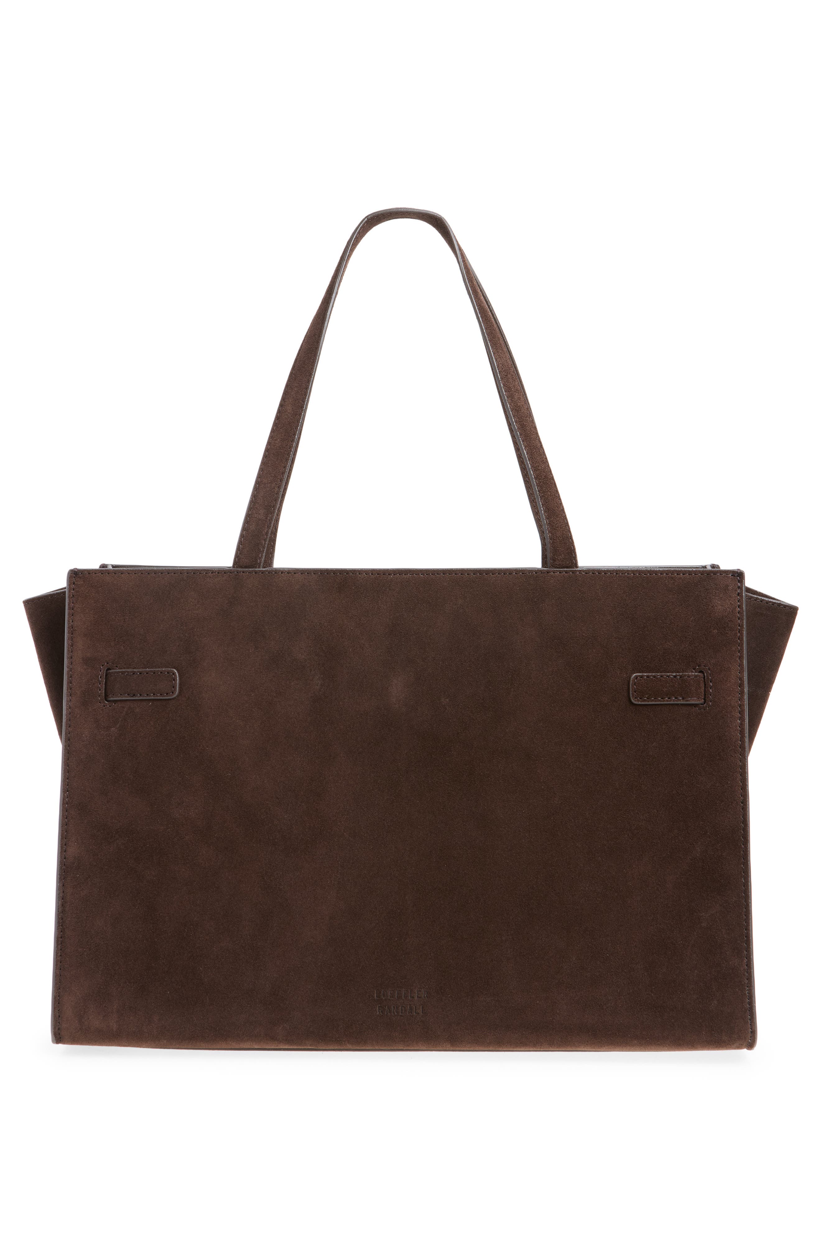 Aidan Suede Tote, Alternate, color, TMORO