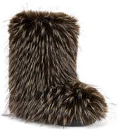 AZALEA WANG Lenix Faux Fur Boot