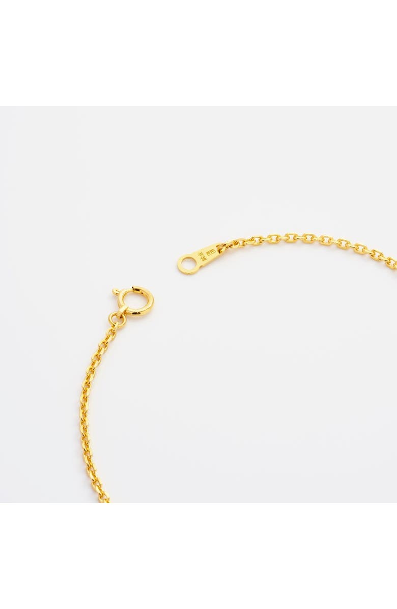 7879 Wide Diamond Cut Cable Chain Bracelet, Alternate, color, Gold 24K
