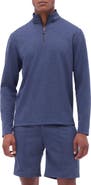 Bugatchi Quarter Zip Performance Pullover