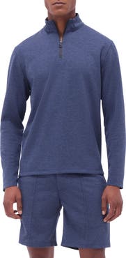 Bugatchi Quarter Zip Performance Pullover