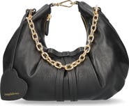 Pretty Ballerinas Croissant Bag With Bow And Removable Clip On Cross Body Strap