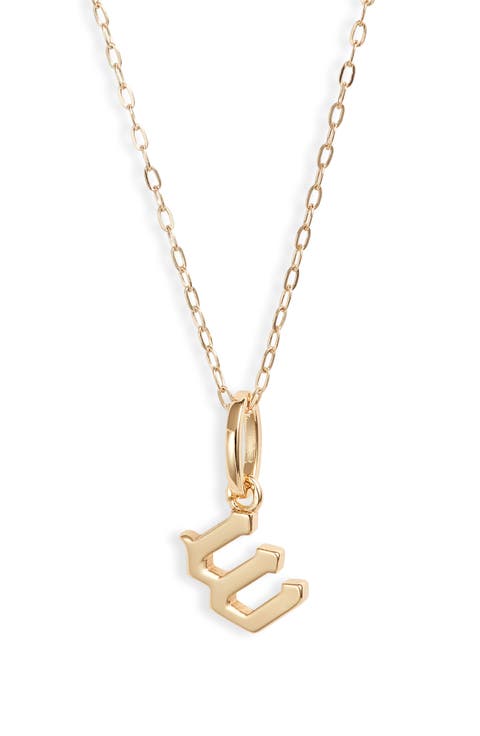 Sophie Customized Initial Pendant Necklace