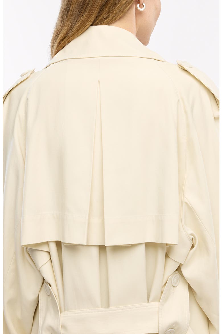 Soft Trench, Alternate, color, OFF WHITE