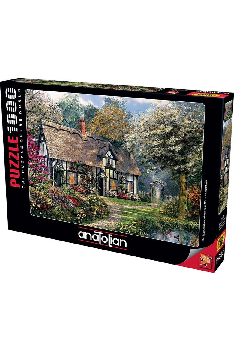 Victorian Garden 1000 piece Jigsaw Puzzle for Adults, Main, color, Multicolor
