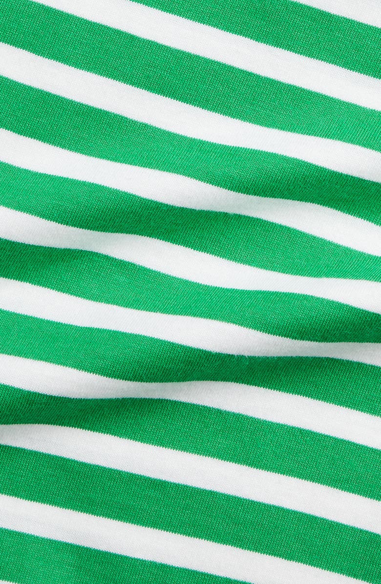 Ralph Lauren Stripe Cotton Romper, Alternate, color,