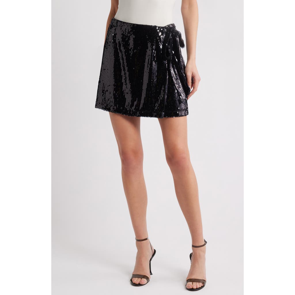 Wayf For Keeps Sequin Miniskirt