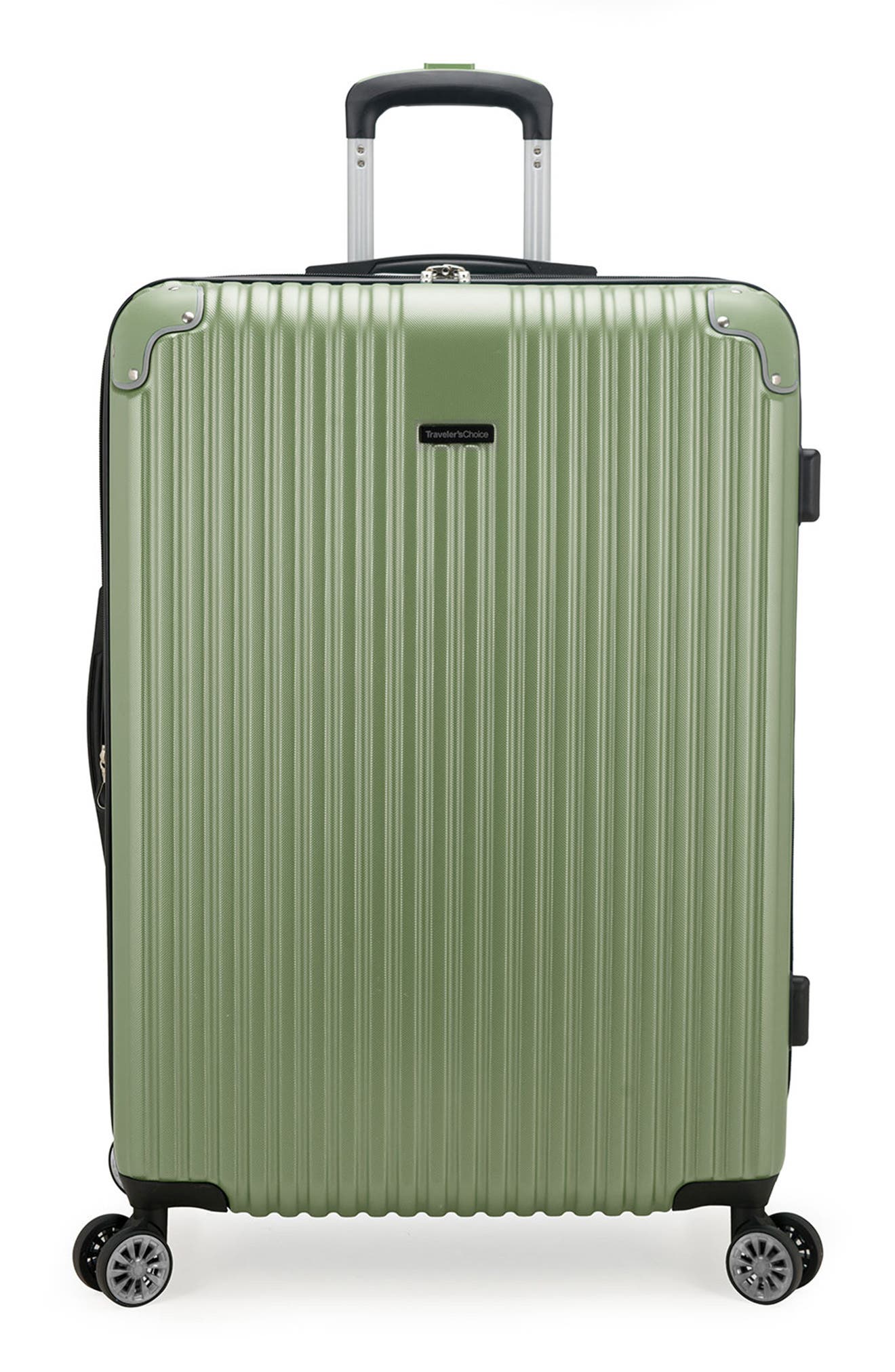TRAVELERS CHOICE CHARVI III 28" The Traveler's Choice Charvi III Hardside Expandable Spinner Luggage, Main, color, 