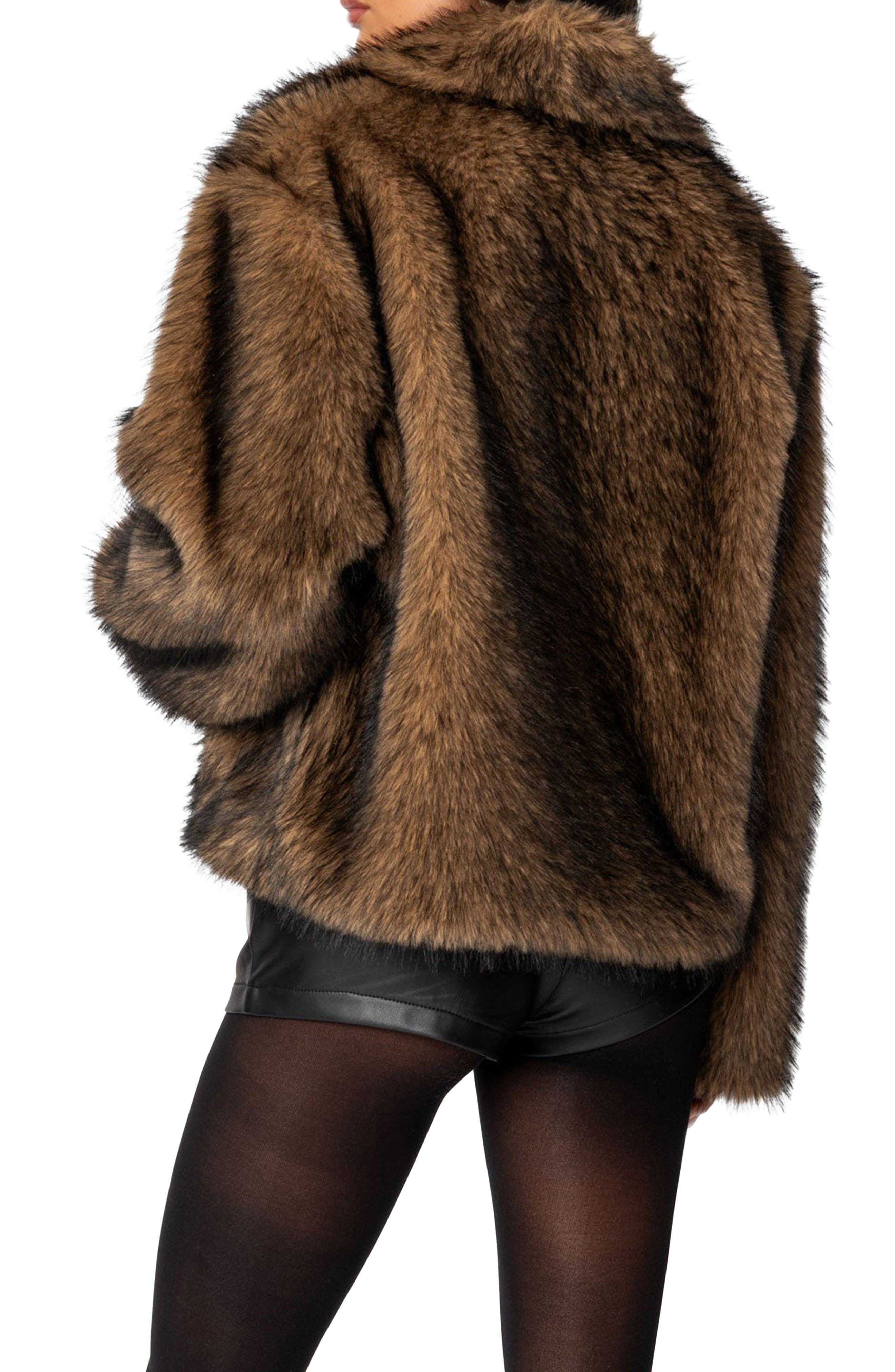 Faux Fur Jacket - image 2