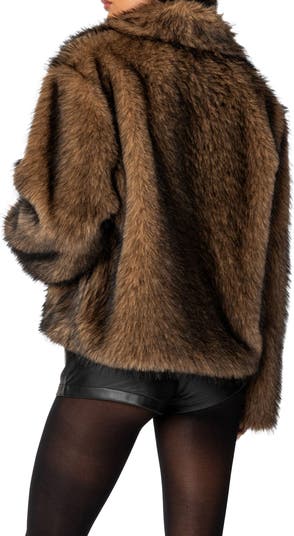 EDIKTED Faux Fur Jacket | Nordstrom