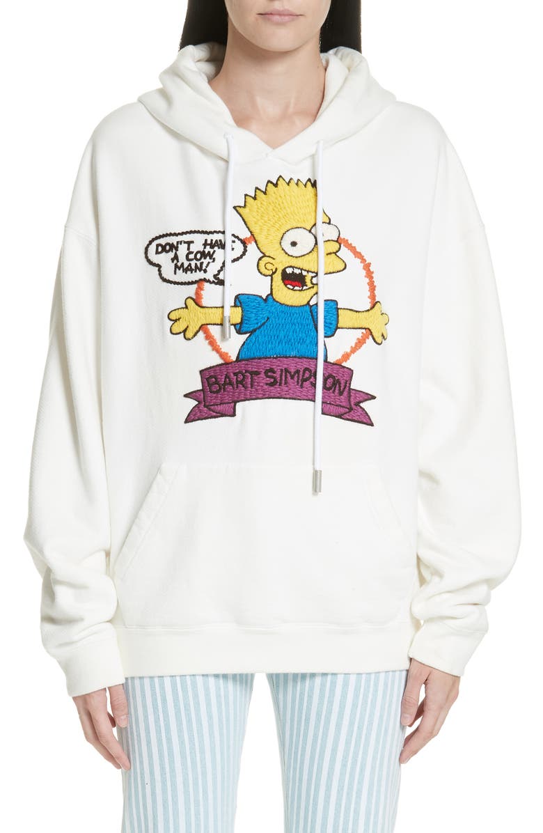 Off-White Bart Oversize Hoodie, Main, color,