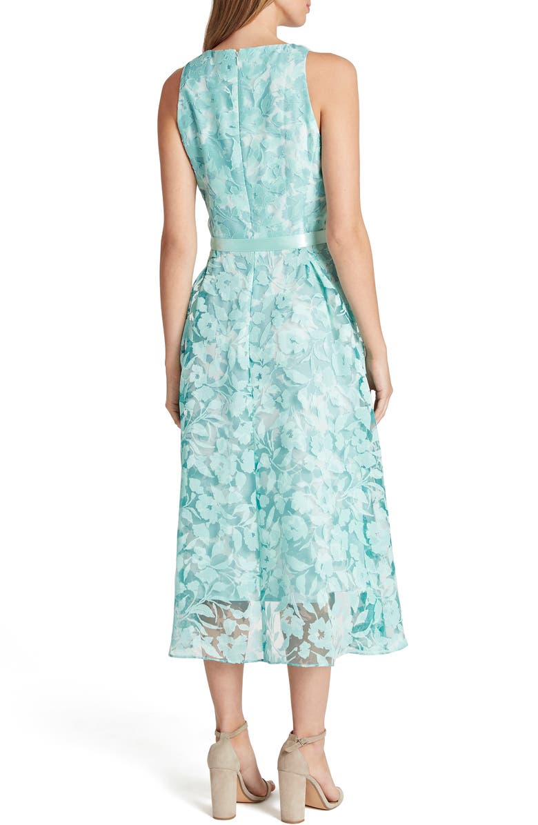 Tahari SLEEVELESS EMBROIDERY BURNOUT, Alternate, color,