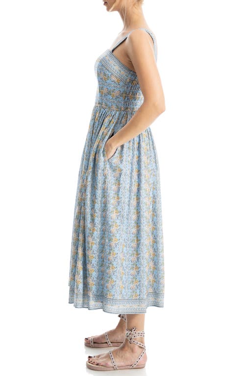 MAX STUDIO MAX STUDIO PRINT MIDI SUNDRESS