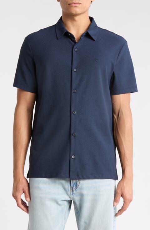 Classic Fit Button Front Shirt
