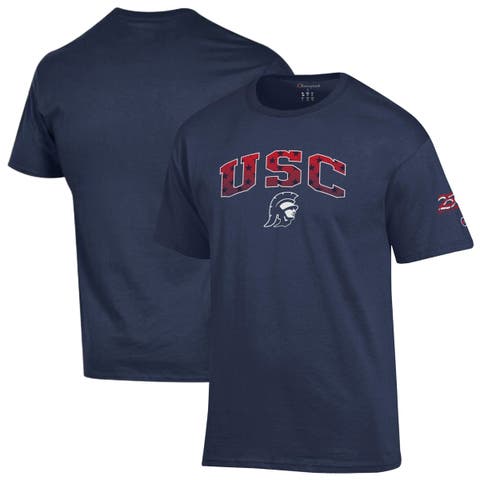 Men's Champion Navy USC Trojans Americana 250th Arch T-Shirt
