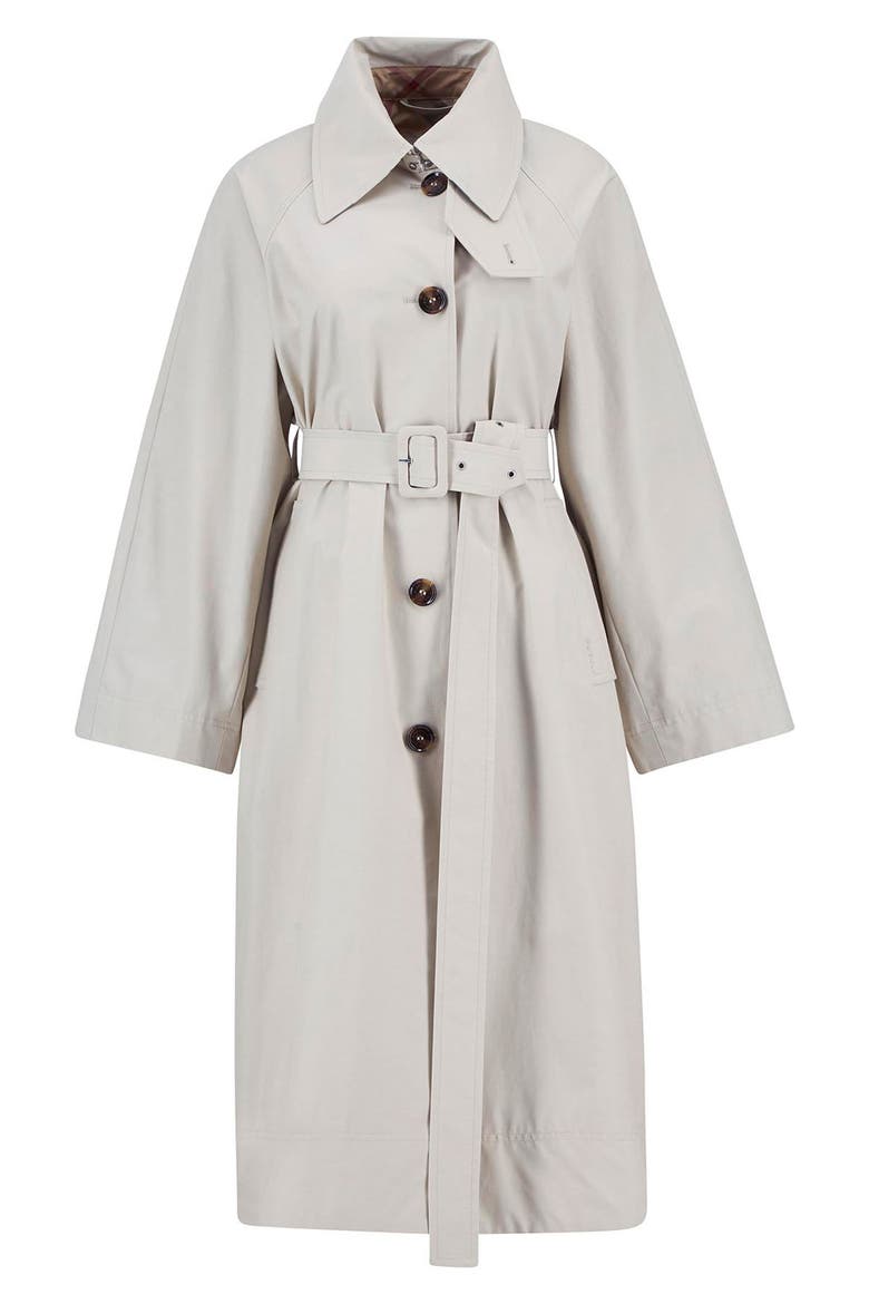 Robyn Water Resistant Trench Coat, Alternate, color, MIST/ HESSIAN TARTAN