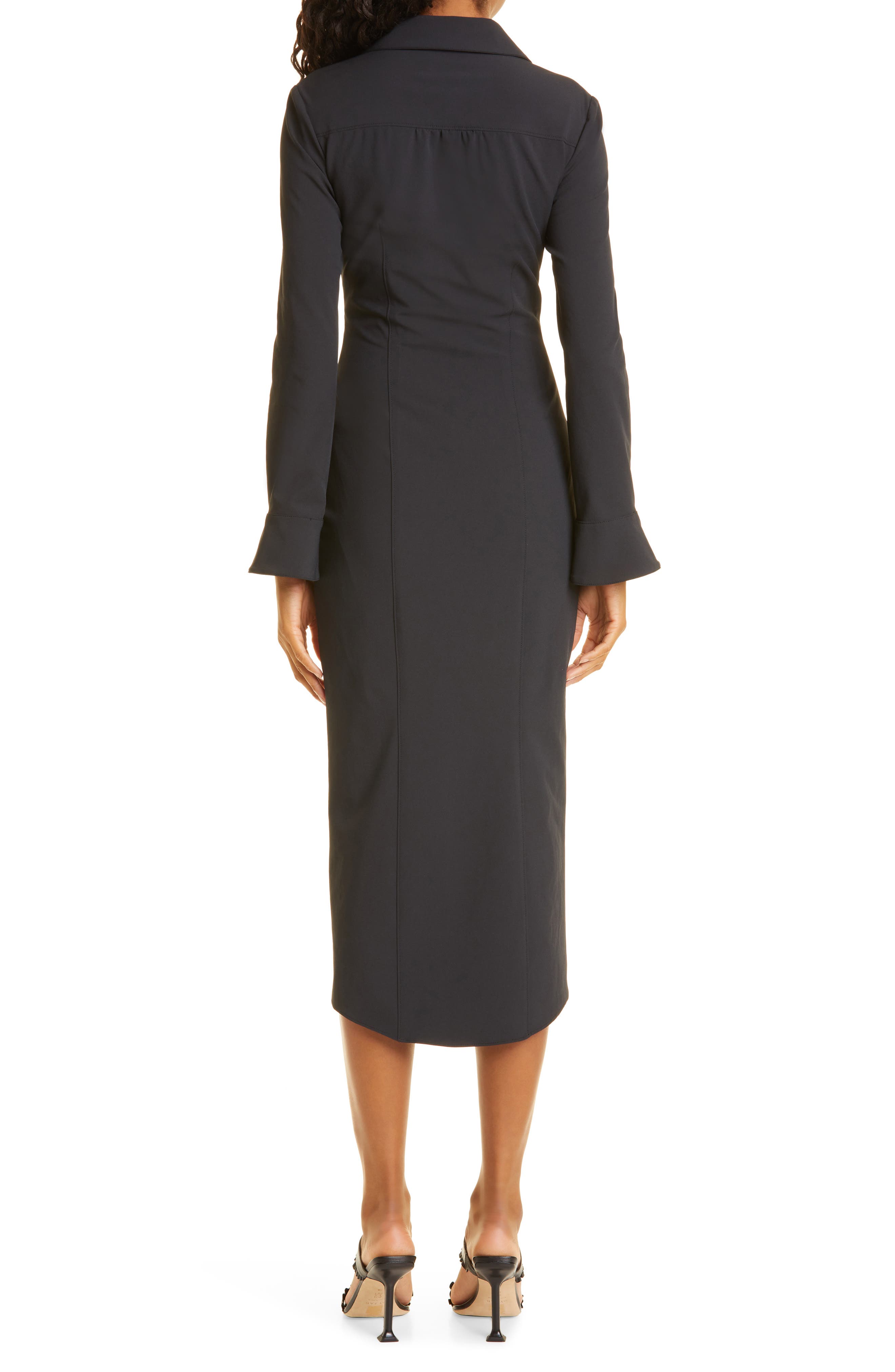 Mckenna Long Sleeve Midi Dress - image 2