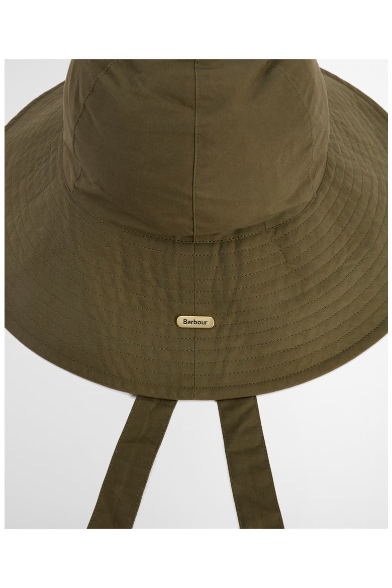 Kershop Water Resistant Waxed Cotton Bucket Hat, Alternate, color, DUSKY GREEN