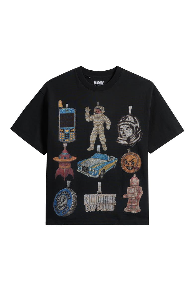 Icy Cotton Graphic T-Shirt, Alternate, color, BLACK