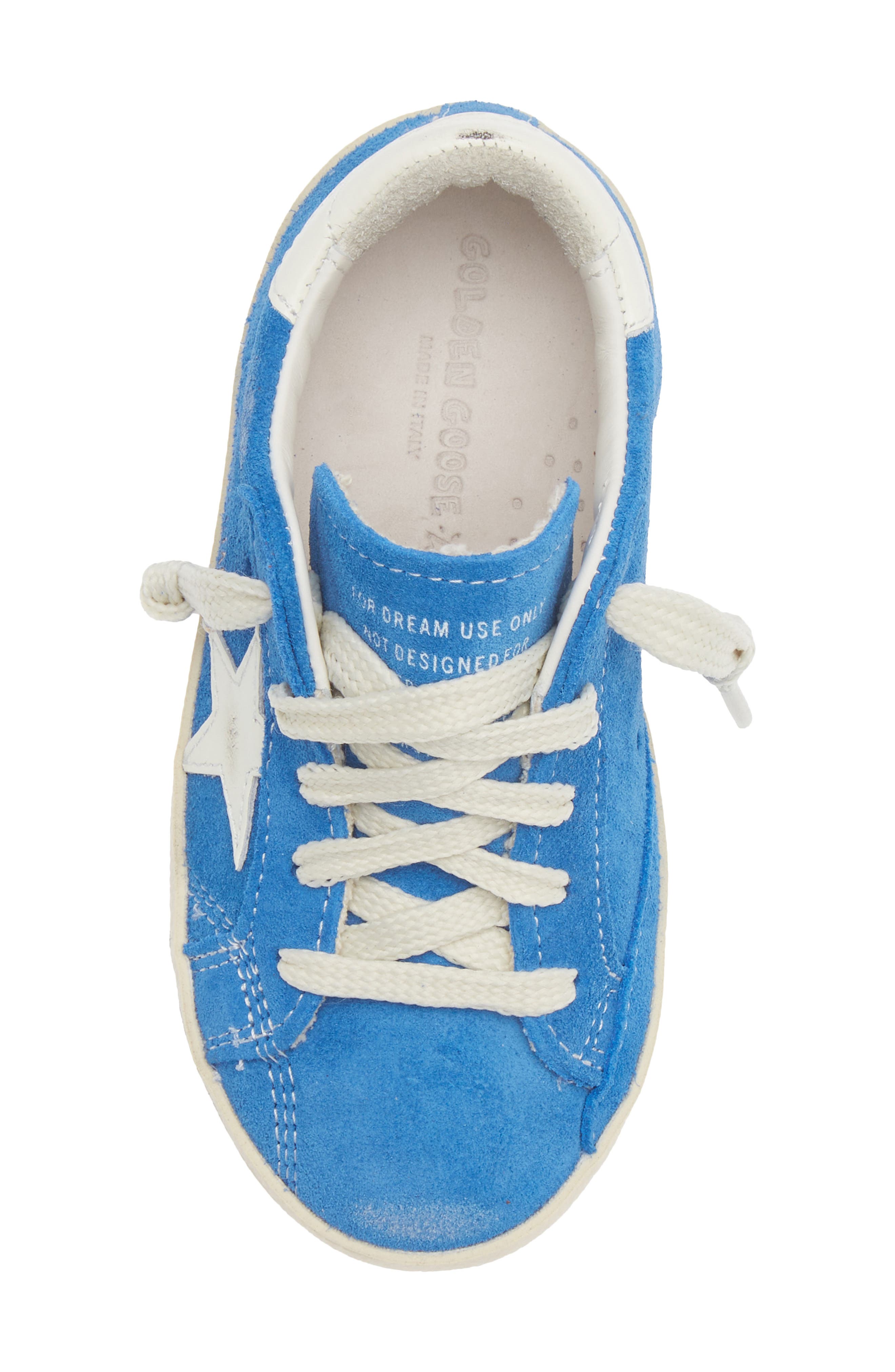 Kids' Super-Star Sneaker, Alternate, color, BLUETTE/ WHITE